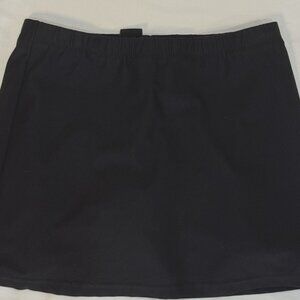 Nike Fit Dry Black Tennis Skort XS Womens Athletic Skirt w/ Shorts Ball Pockets